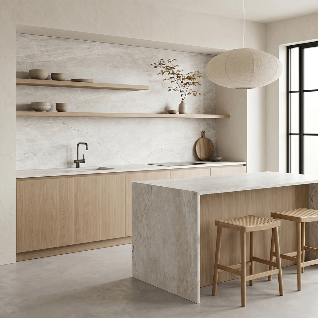 GM-Florim PorcelainTop™ Marble Mahal Porcelain Slab