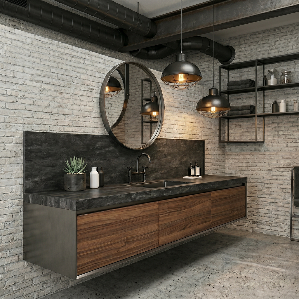 GM-Florim PorcelainTop™ Stone Noir Porcelain Slab