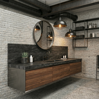GM-Florim PorcelainTop™ Stone Noir Porcelain Slab