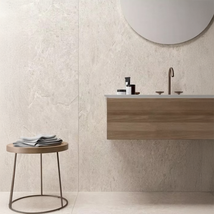 GM-Milestone Alabaster Rectified Porcelain Slab