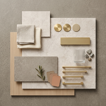 GM-Milestone Alabaster Rectified Porcelain Slab