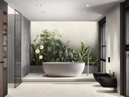GM-Milestone Fog Cross Cut Rectified Porcelain Slab