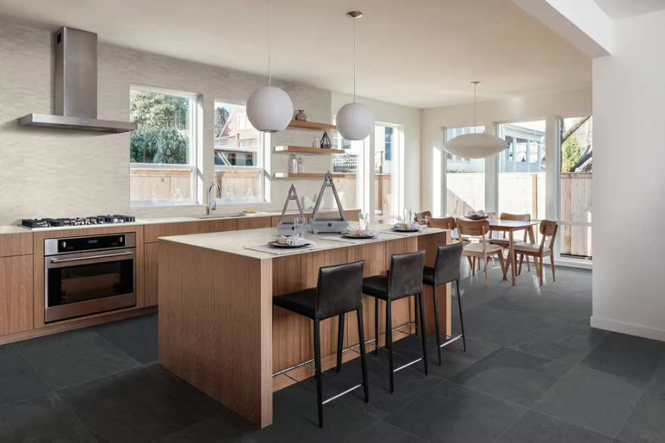 GM-Milestone Fog Cross Cut Rectified Porcelain Slab