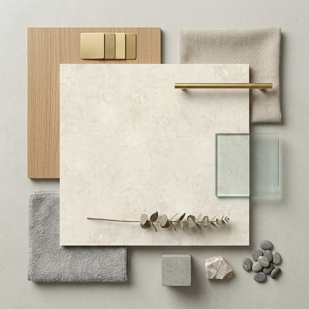 GM-Milestone Fog Cross Cut Rectified Porcelain Slab
