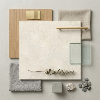 GM-Milestone Fog Cross Cut Rectified Porcelain Slab