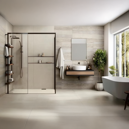 GM-Milestone Kaolin Rectified Porcelain Slab
