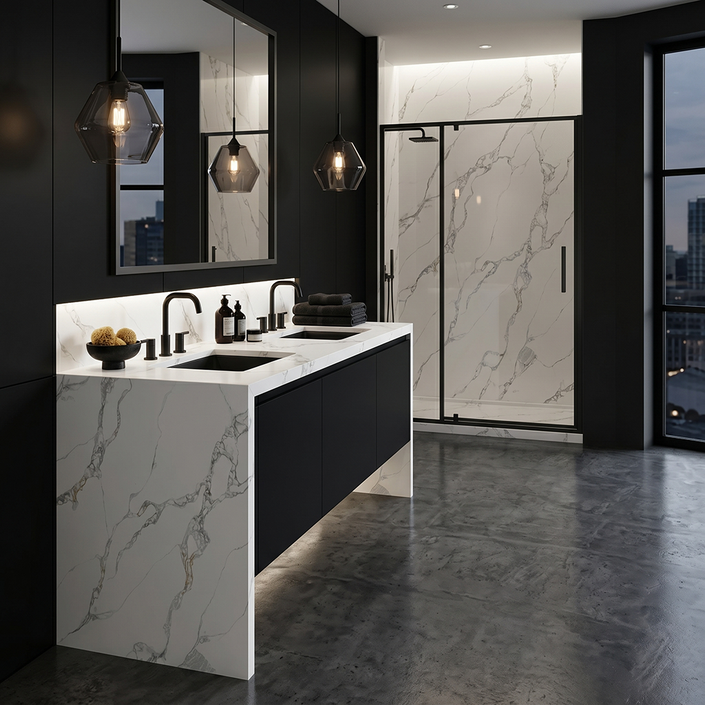 GM-Mina De Oro Quartz Slab