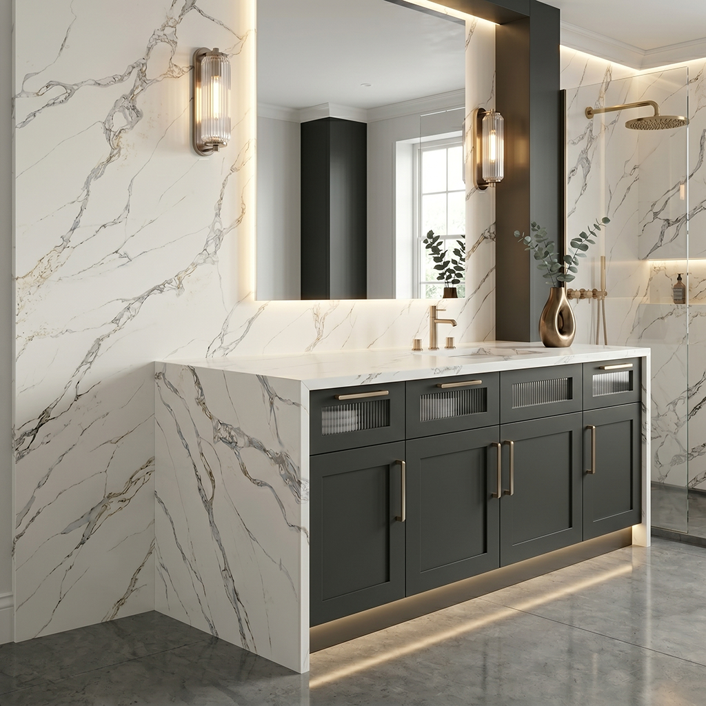 GM-Mina De Oro Sintera Silica-Free Quartz Slab