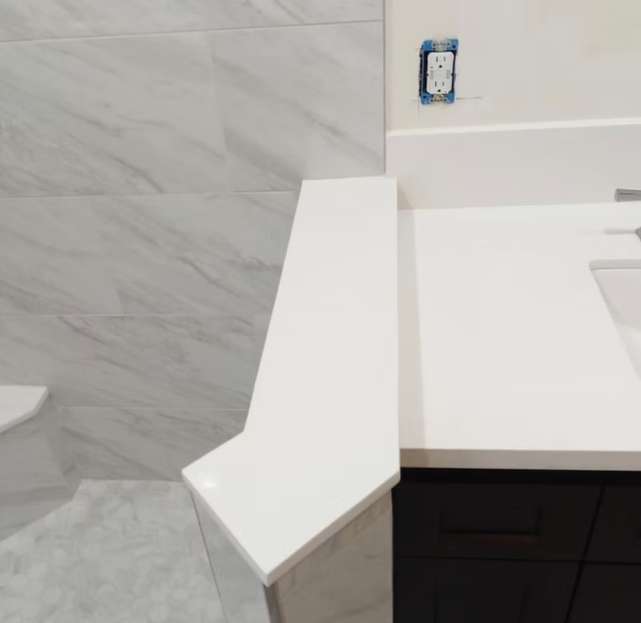 GM-Super White Quartz Slab