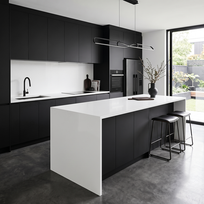 GM-Super White Sintera Silica-Free Quartz Slab