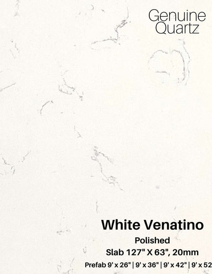 GM-White Venatino Sintera Silica-Free Quartz Slab