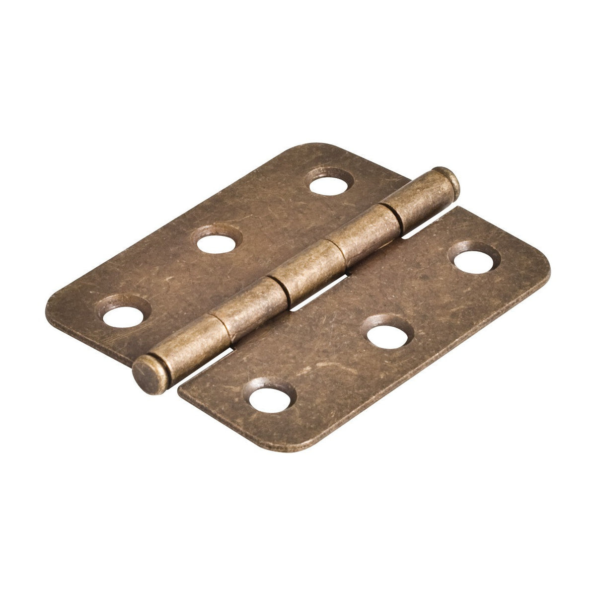 2-1/2" Single Full Swaged Radius Corner Butt Hinge, alternate view