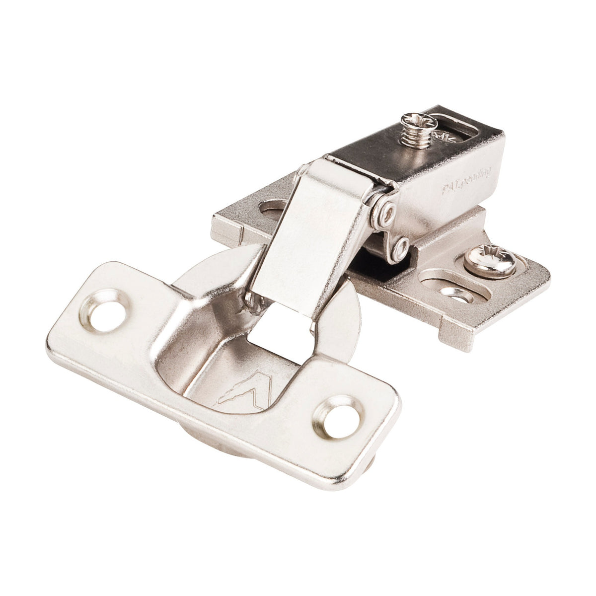 22855 Series Face Frame Compact Hinge, Self-Close, 125 Degree, Cam Adjustable, No Dowels