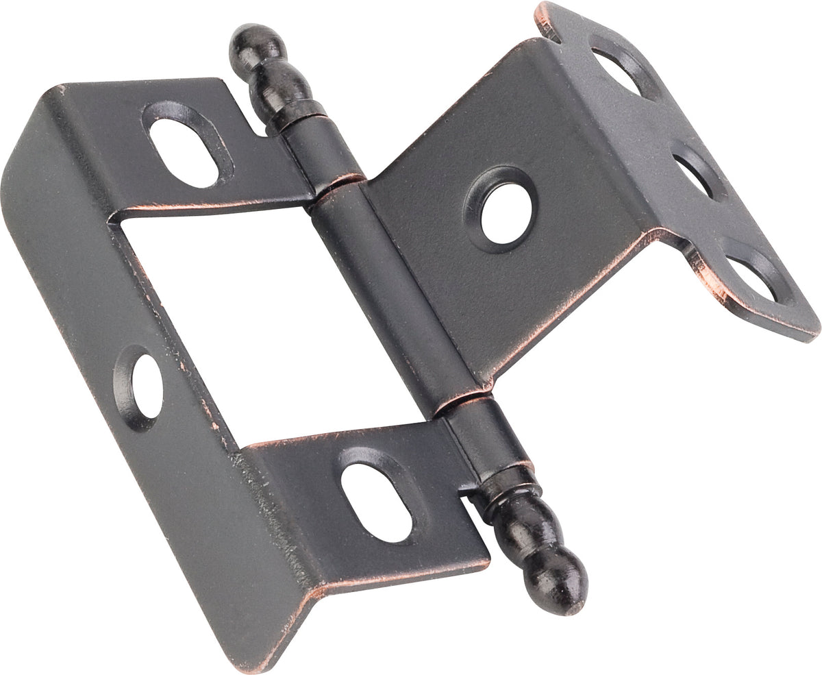 3/4" Frame Flush Hinge, Distressed Oil Rubbed Bronze