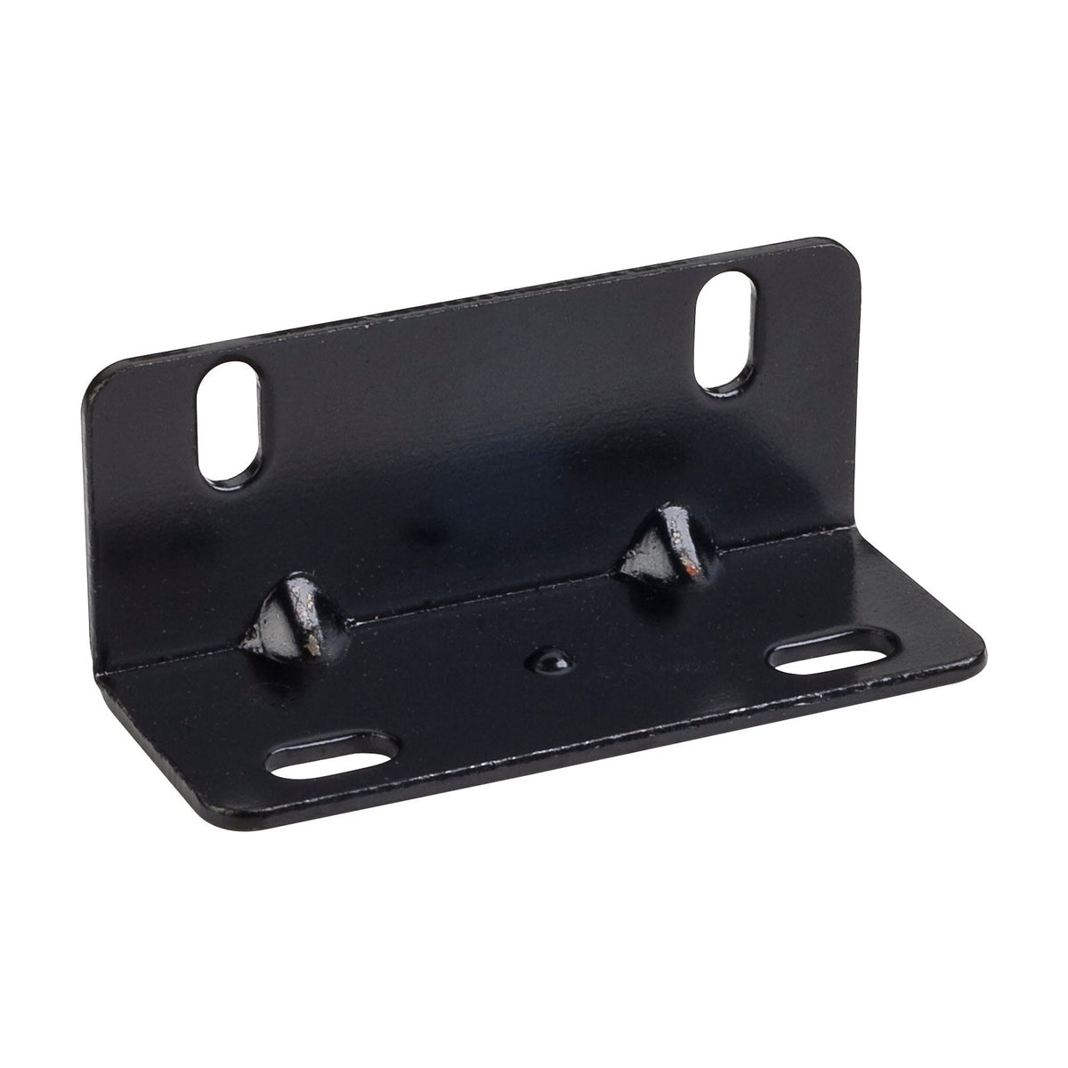 3/4" x 3/4" x 2" Universal Angle Bracket, Black