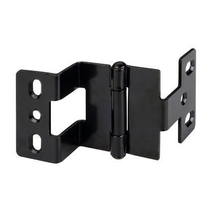 3-Knuckle 270 Degree Hinge, 3/4" x 3/4" Heavy Duty, Black