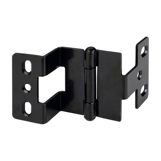 3-Knuckle 270 Degree Hinge, 3/4" x 3/4" Heavy Duty, Black
