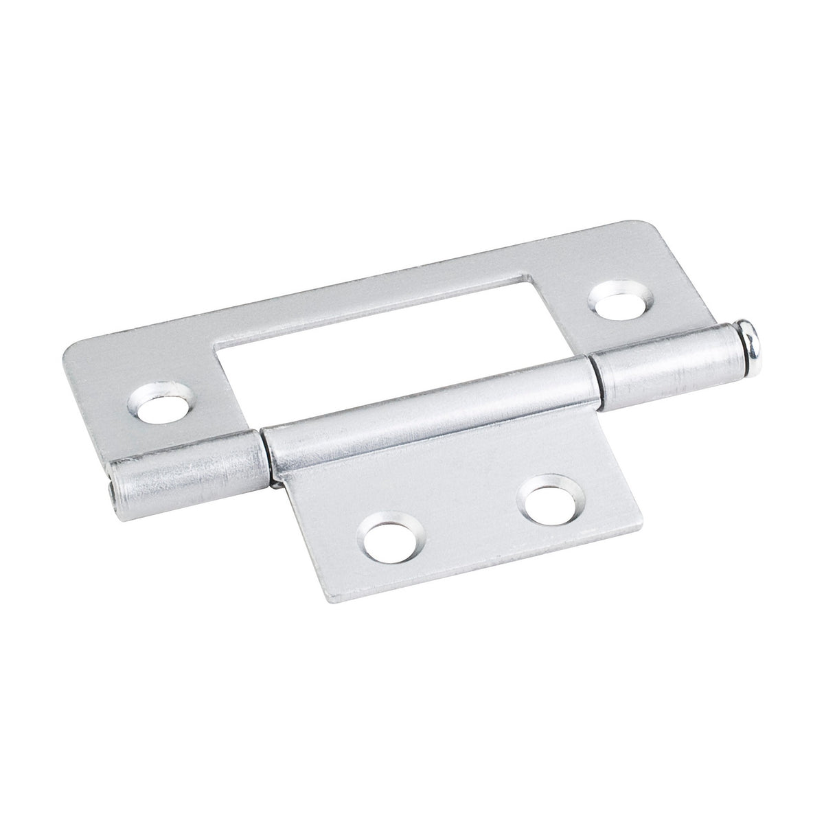 3" Loose Pin Non-Mortise Hinge, 4 Hole, Chrome