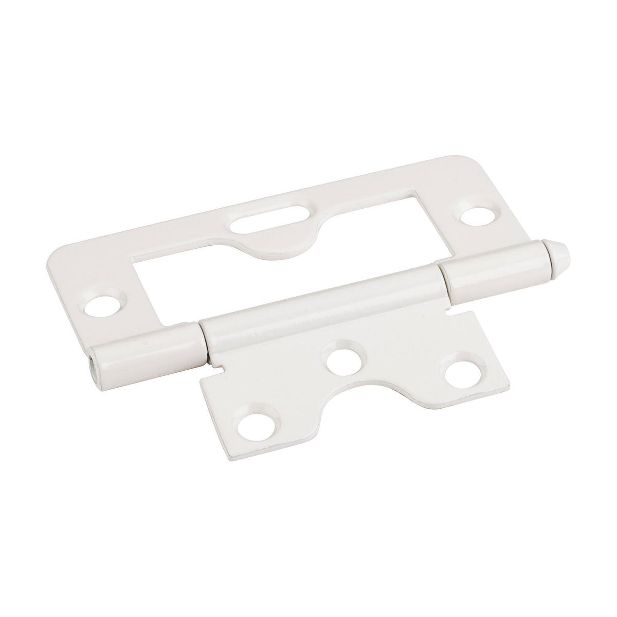 3" Swaged Loose Pin Non-Mortise Hinge, 1 Slot, Almond