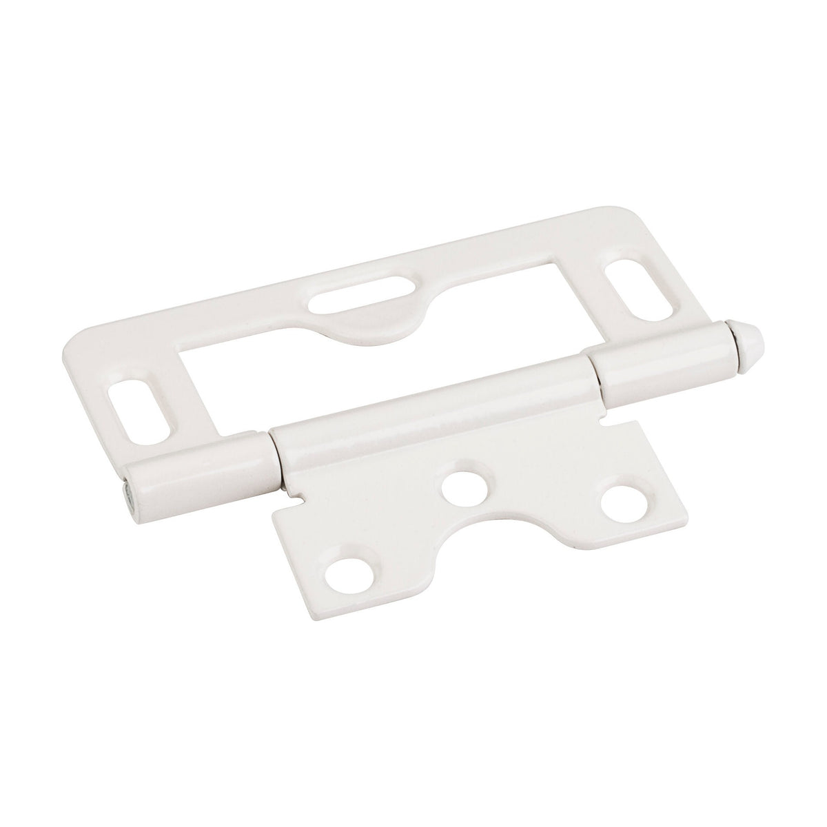 3" Swaged Loose Pin Non-Mortise Hinge, 3 Slots, Almond