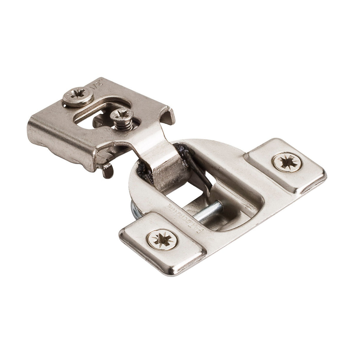 3390 Series Economy Self-Close Compact Hinge, 1/2", Dowels, Each