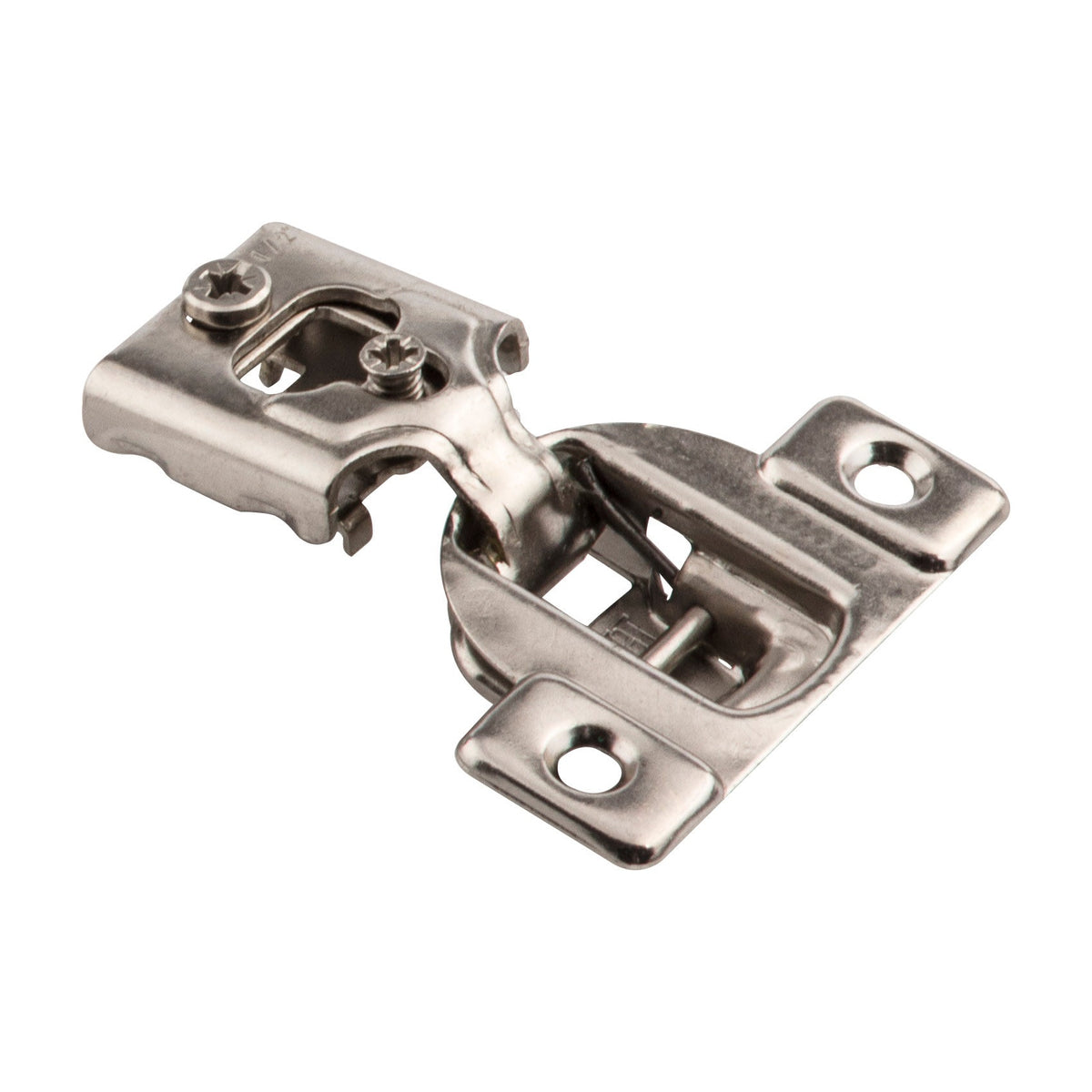 3390 Series Economy Self-Close Compact Hinge, 1/2", No Dowels, Retail 2-Pack (Full Carton)