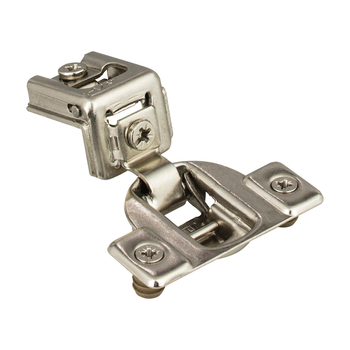 3390 Series Economy Self-Close Compact Hinge, 1-1/4", 2 Cleat, Dowels, Each