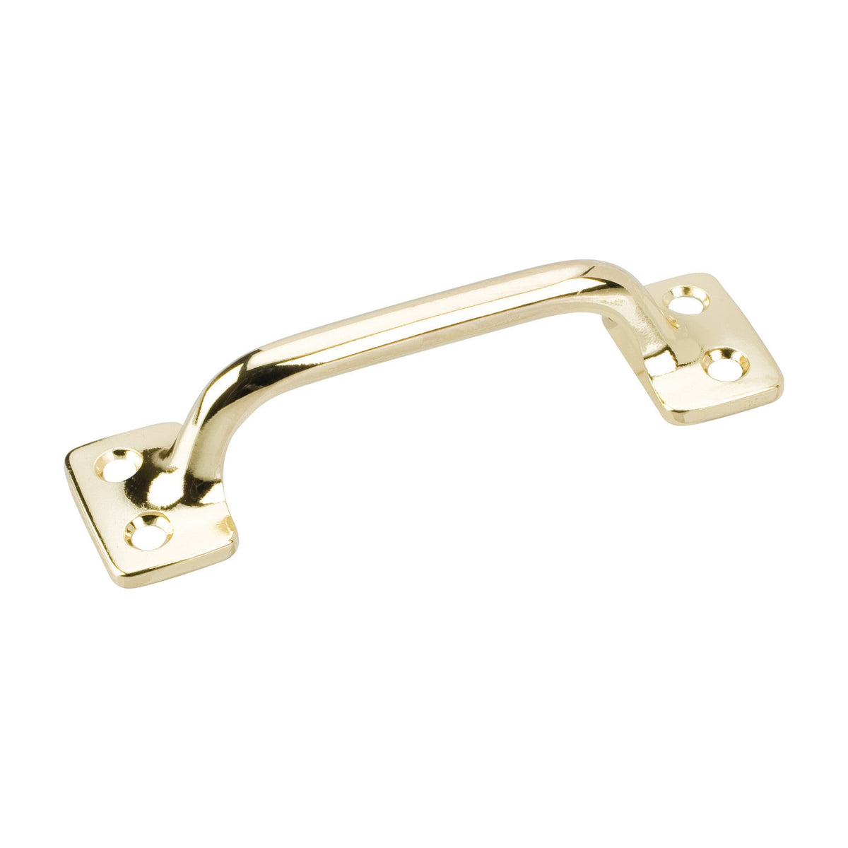 4-1/16" Sash Pull, Polished Brass