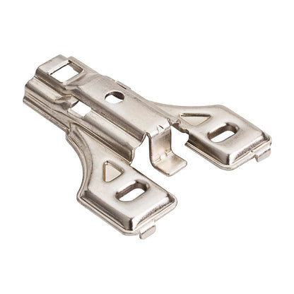 400 Series Standard Duty Hinge Mounting Plate, Not Listed, Non-Cam, No Screws, Face Frame