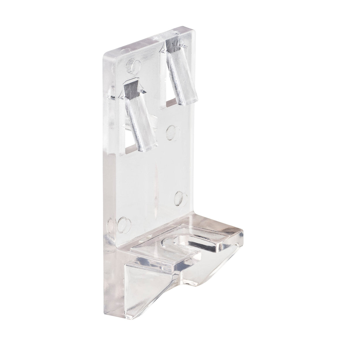 5 mm Double Pin Heavy Duty Shelf Lock, Clear