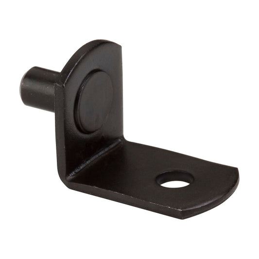 5 mm Pin Angled Shelf Support in Black