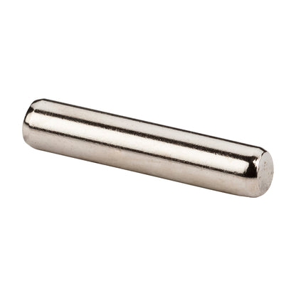 5 mm Straight Shelf Pin, Box of 1,000, 24 mm, Bright Nickel