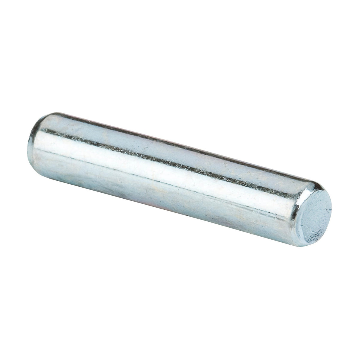 5 mm Straight Shelf Pin, Box of 1,000, 24 mm, Zinc