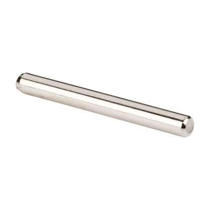 5 mm Straight Shelf Pin, Box of 1,000, 45 mm, Bright Nickel