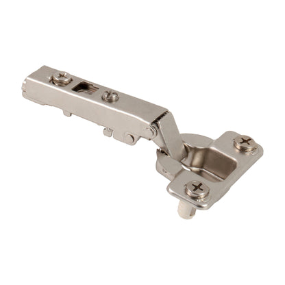 500 Series Standard Duty European Hinge, 110 Degree, 0 mm Crank (Full Overlay), Cam Adjustable, Easy-Fix Dowels