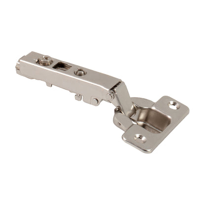 500 Series Standard Duty European Hinge, 110 Degree, 0 mm Crank (Full Overlay), Cam Adjustable, No Dowels