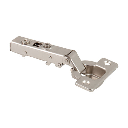 700 Series Heavy Duty Soft-Close European Hinge, 110 Degree, 0 mm Crank (Full Overlay), Cam Adjustable, No Dowels
