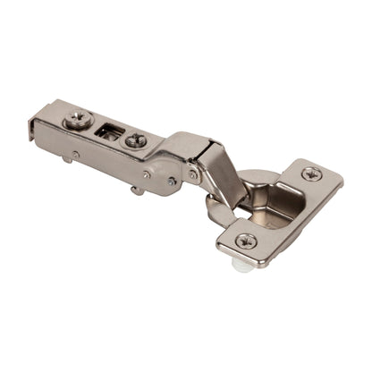 725 Series Heavy Duty European Hinge, 110 Degree, 9 mm Crank (Half Overlay), Cam Adjustable, No Dowels