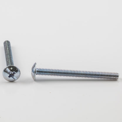 8-32 Cabinet Hardware Screws, 20-Pack, Truss Head, 1-3/4"