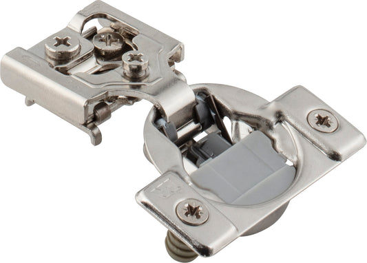 9390 Series Soft-Close Compact Hinge, 3/8", Dowels, Standard