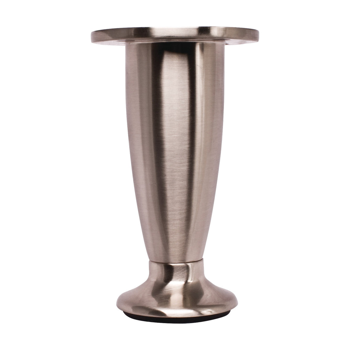 Adjustable Leveler Metal Furniture Leg, 4" to 4-1/2" Tall