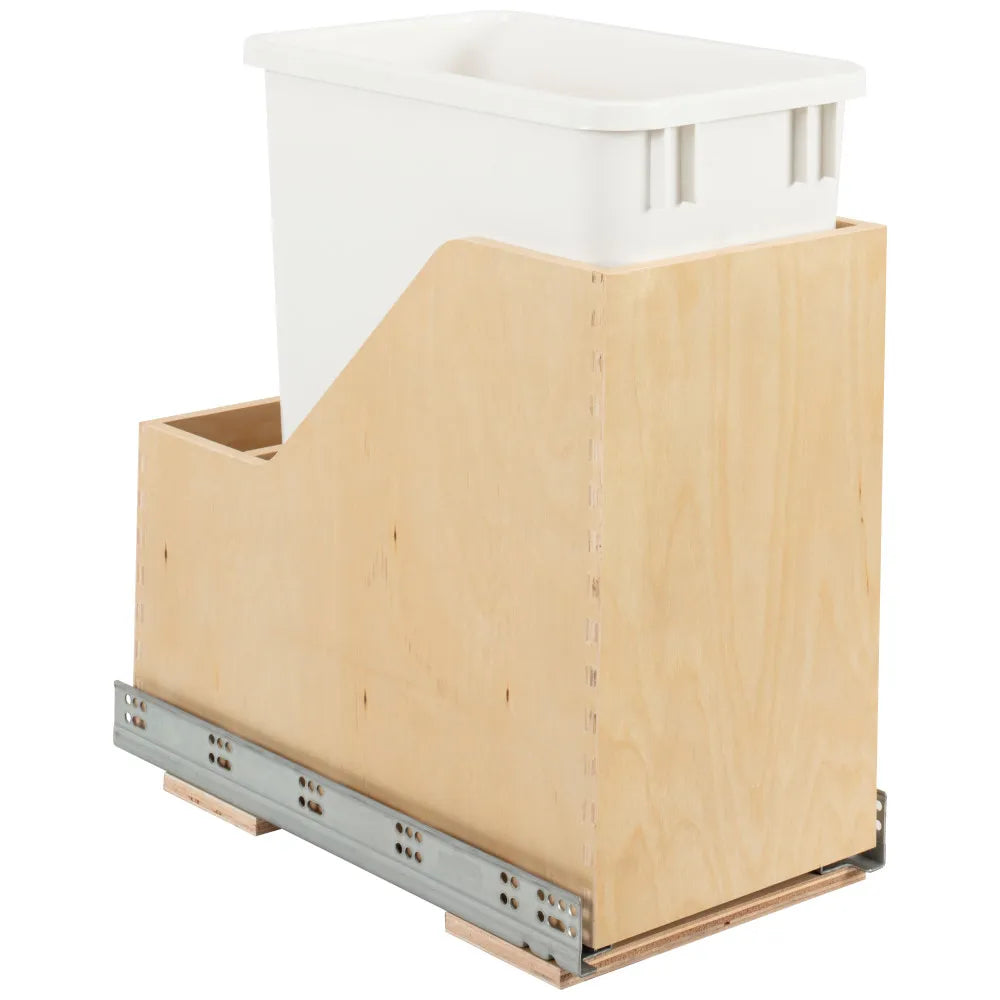Artemis Wood Bottom-Mount Soft-close Vanity Trashcan