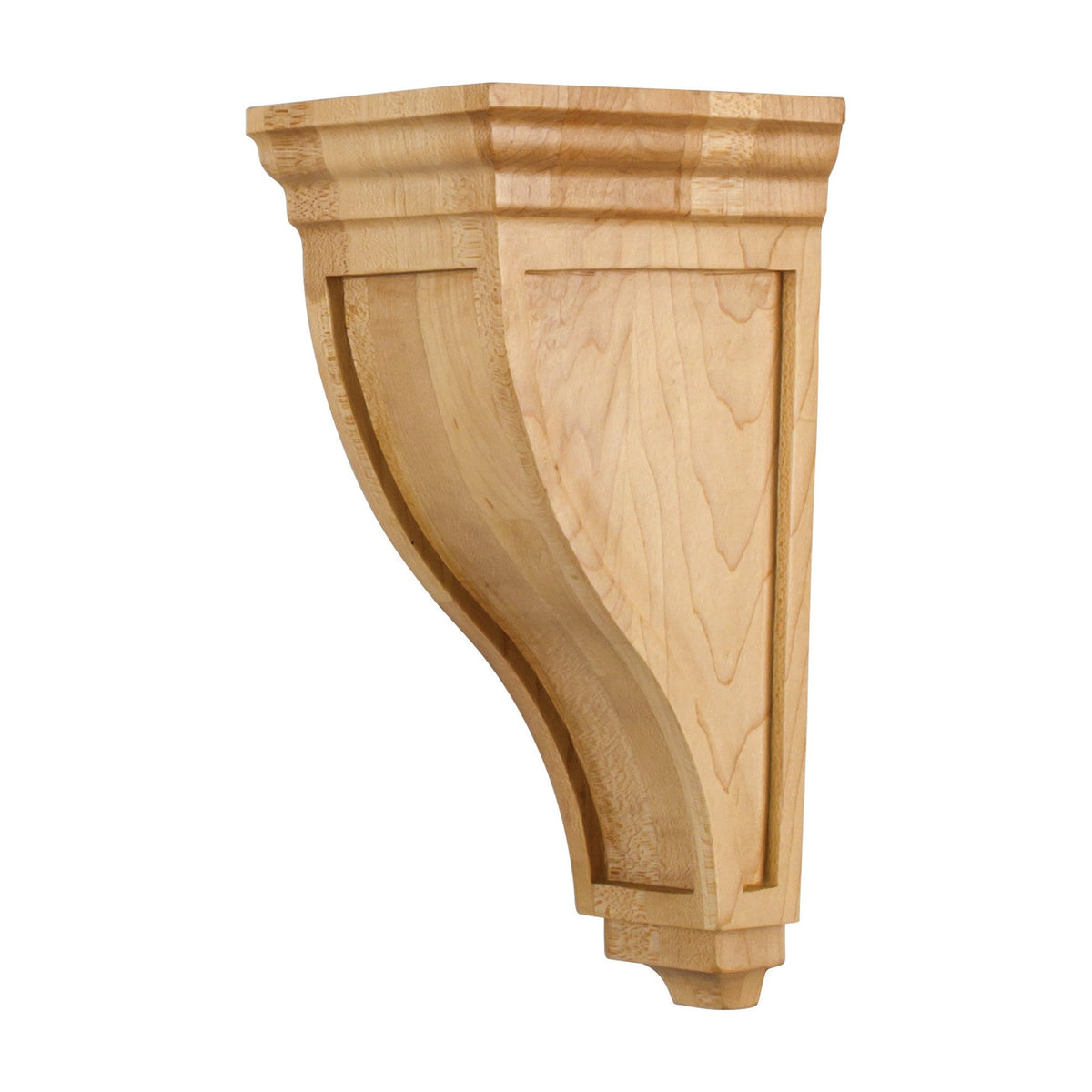 Arts & Crafts Wood Corbel, 4-3/8" x 5" x 10", Classic