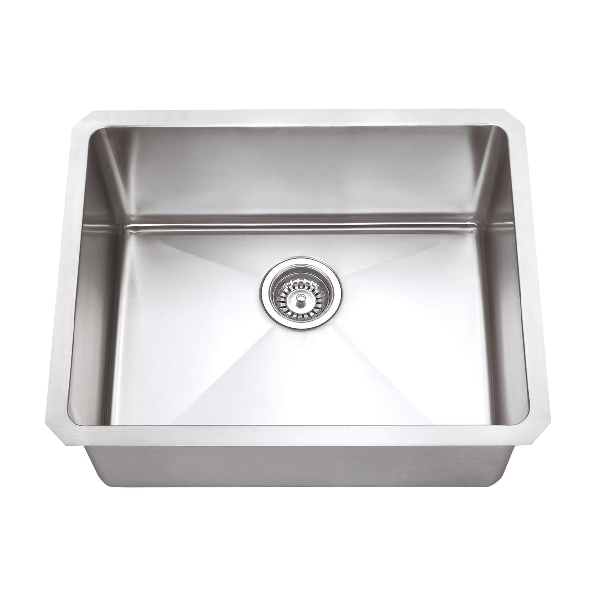 Augustin 23" Stainless Steel Undermount Kitchen Sink, Stainless Steel
