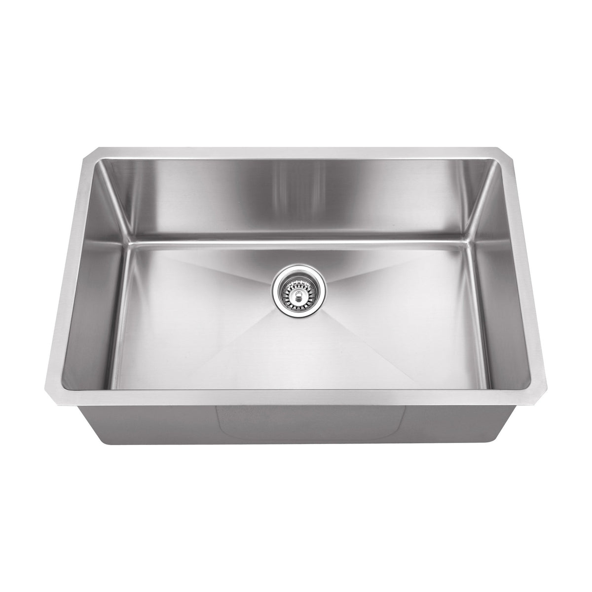Augustin 30" Stainless Steel Undermount Kitchen Sink, Stainless Steel