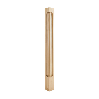 Beaded Corner Wood Post, 2-3/4" x 2-3/4" x 35-1/2"