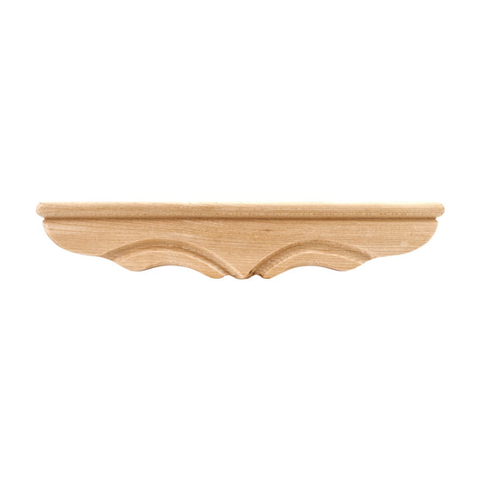 Beaded Wood Pedestal Foot Middle, 11-3/4" x 1-3/4" x 2-1/4"