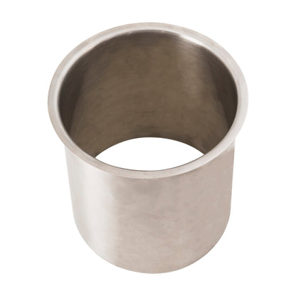Brushed Stainless Steel Trash Can Ring, alternate view