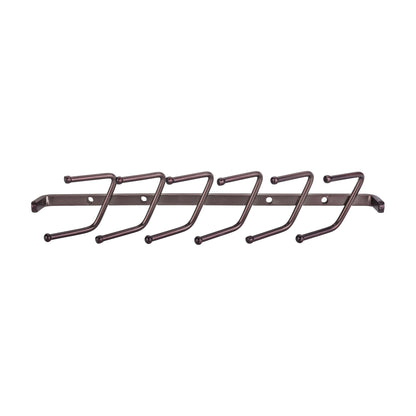 Callum 11" Screw Mounted Tie Rack, Brushed Oil Rubbed Bronze