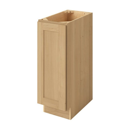 Catalina 12" Freestanding Bathroom Vanity Side Cabinet with Full Height Door, Sandstone
